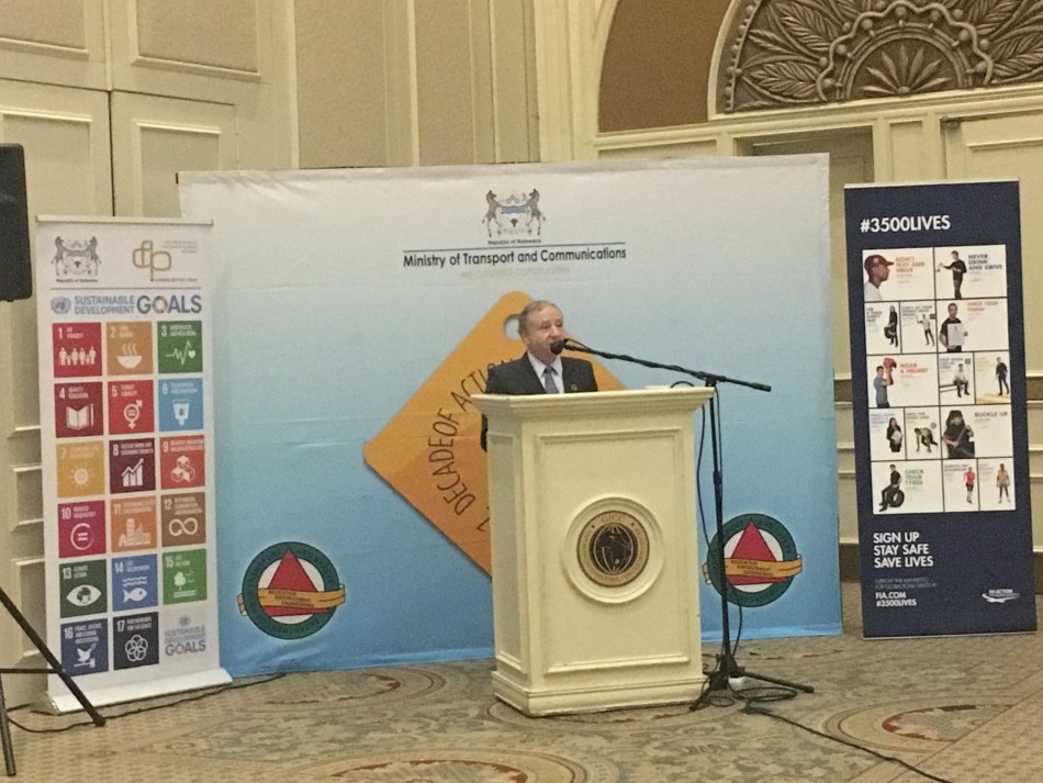 FIA, Road Safety, Jean Todt, Africa