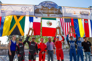 FIA NACAM Rally Montanas - Podium